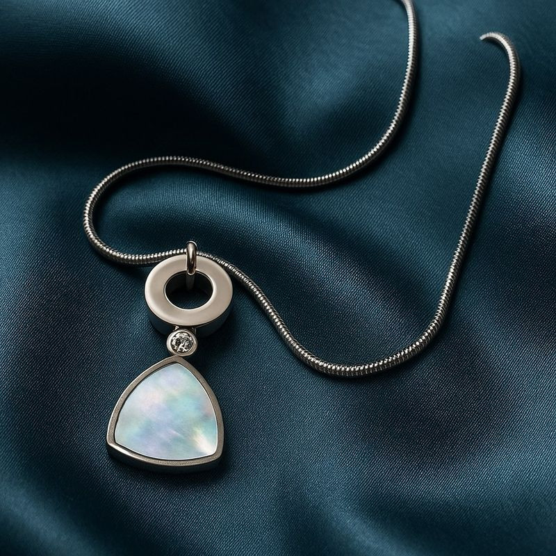 Колье медицинская сталь J10549CJJ