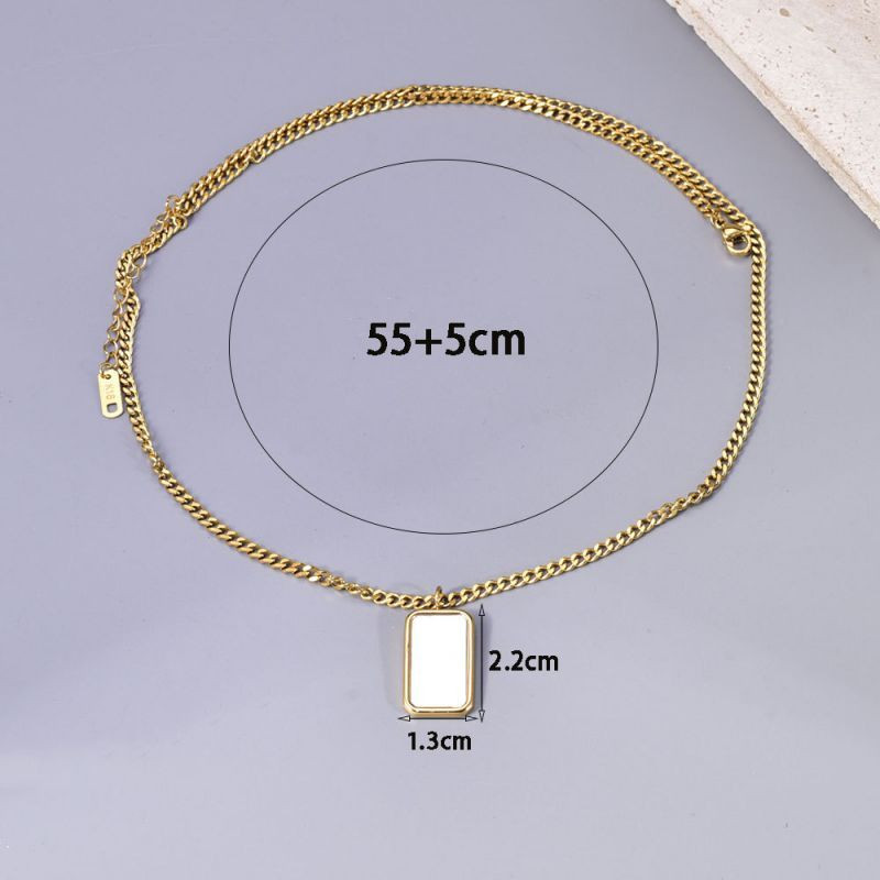 Колье из стали CJL14411