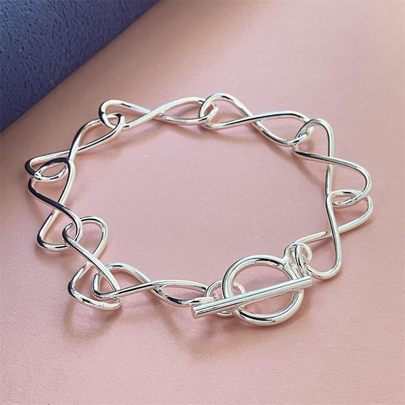 Браслет медный с напылением серебром 1J11882CJJ Браслет медный с напылением серебром 1J11882CJJ