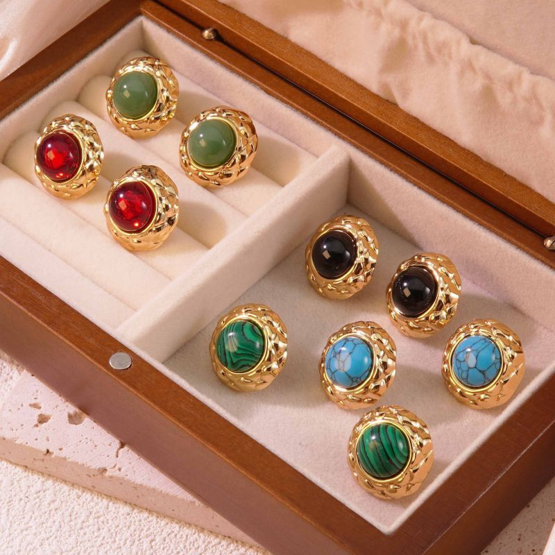 Серьги сталь CJQ34091