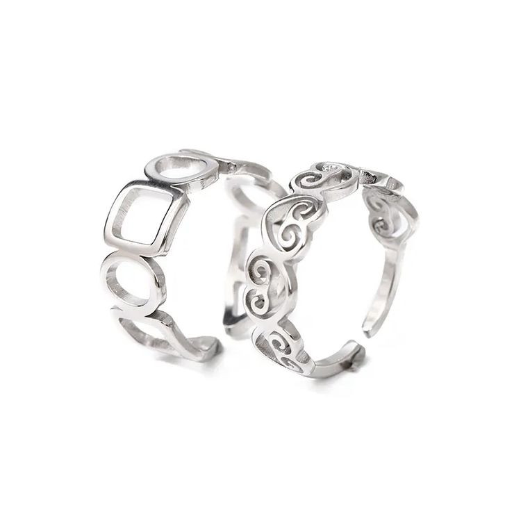 Ажурное кольцо с орнаментом «пейсли» J11363CJJ