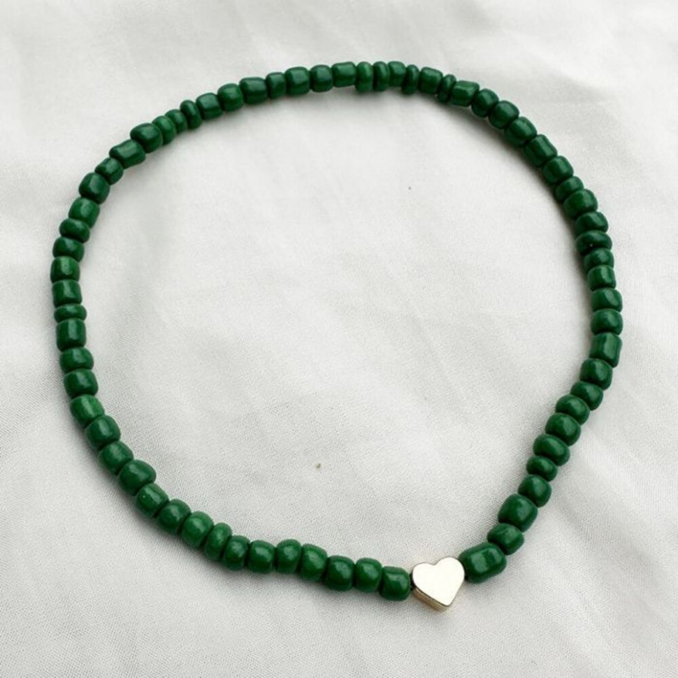 Браслет на ногу из яркого бисера CJH57664