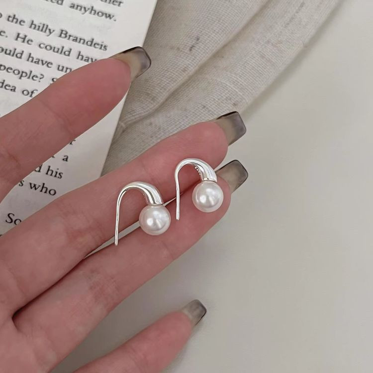 Серьги медь с напылением платиной J10676CJJ