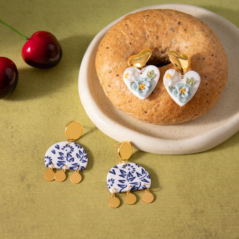 Серьги сталь CJR89240