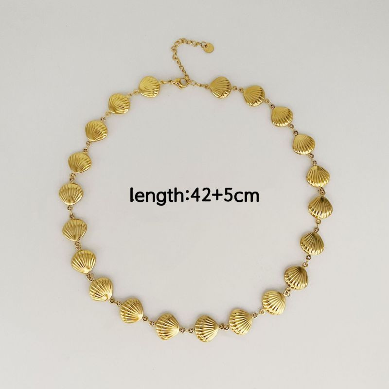 Колье из стали CJM16977