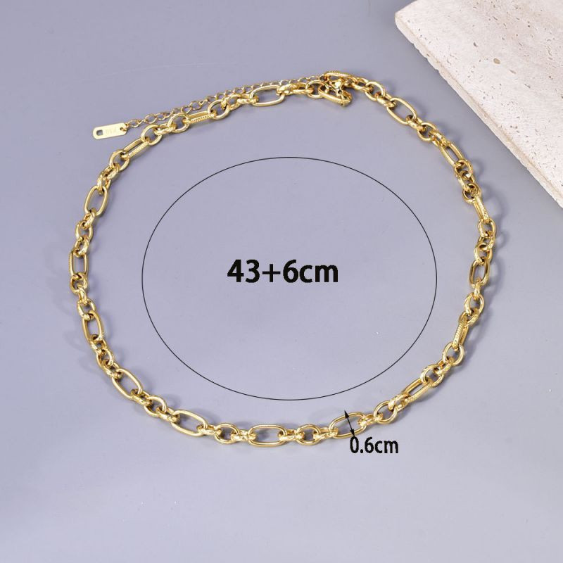 Колье из стали CJL14412