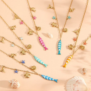 Колье из стали CJP55602 Колье из стали CJP55602