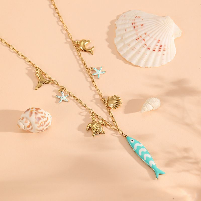 Колье из стали CJP55602 Колье из стали CJP55602