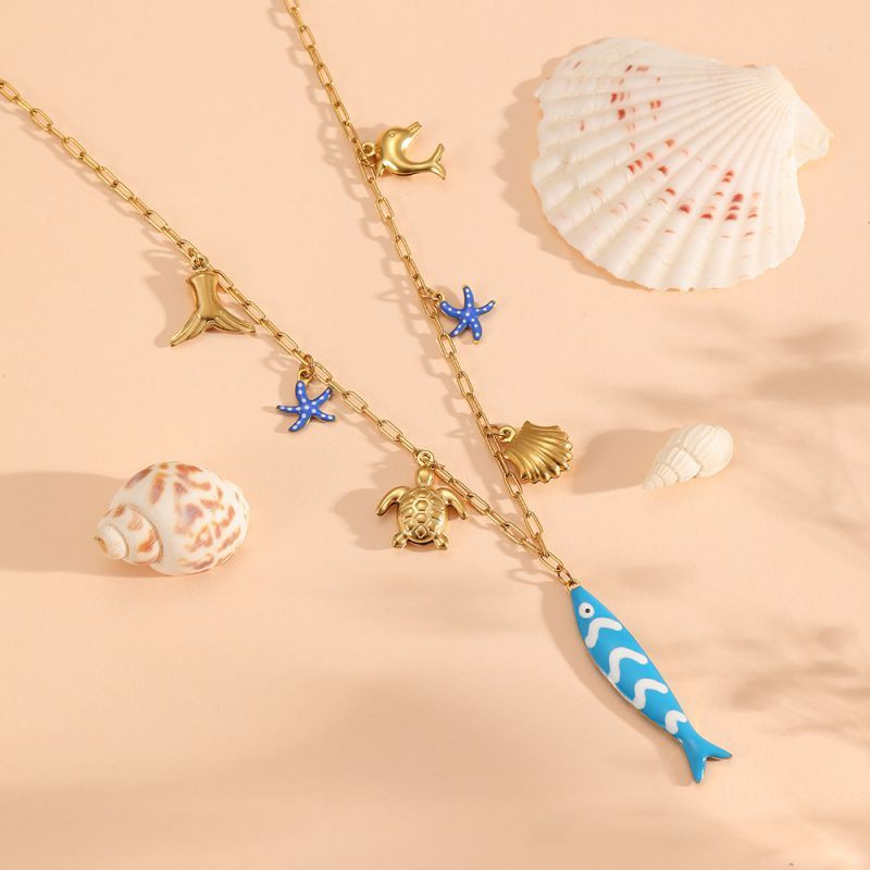 Колье из стали CJP55602 Колье из стали CJP55602