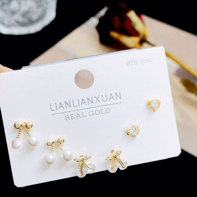 Ювелирный комплект серег CJD00171 Ювелирный комплект серег CJD00171