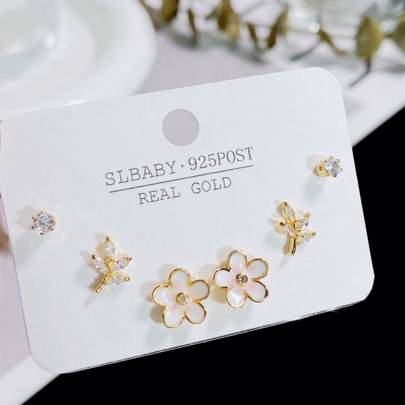 Ювелирный комплект серег CJD00171 Ювелирный комплект серег CJD00171