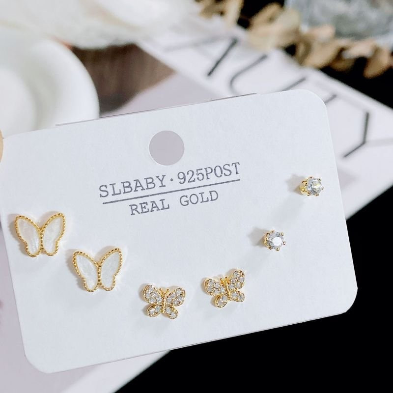 Ювелирный комплект серег CJD00171 Ювелирный комплект серег CJD00171