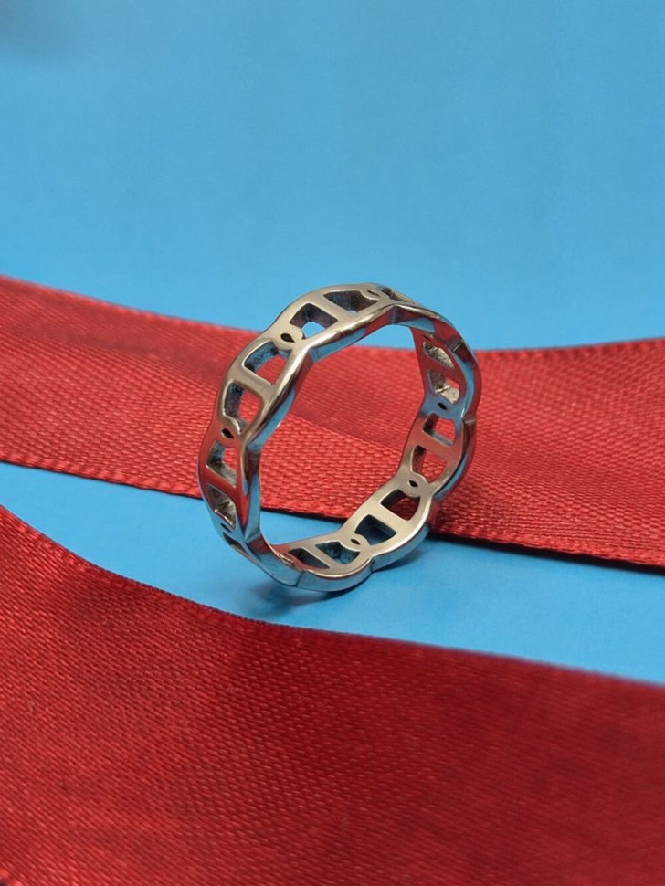 Кольцо медицинская сталь J11364CJJ Кольцо медицинская сталь J11364CJJ