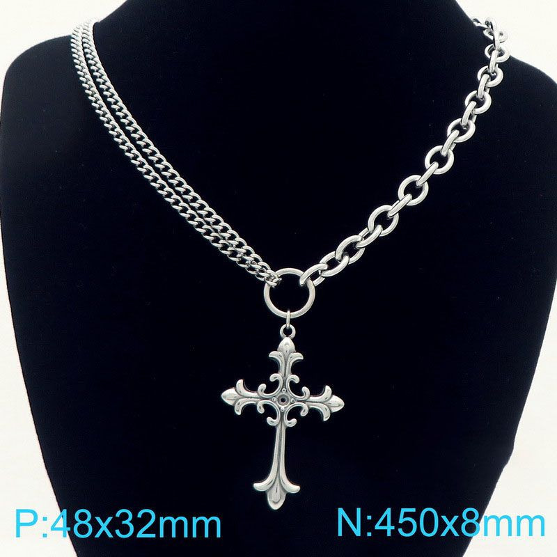 Колье из стали CJR55485