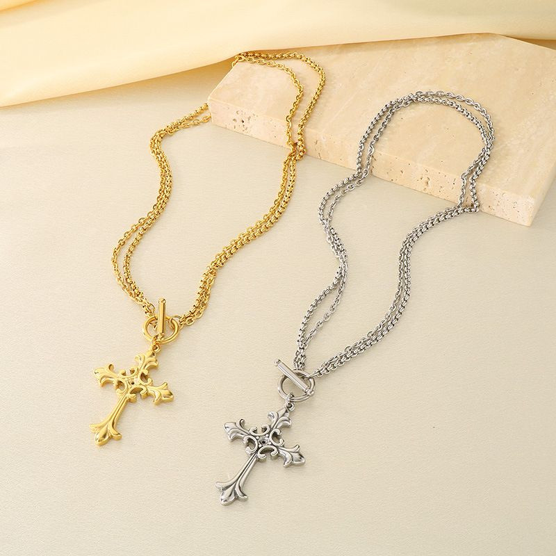 Колье из стали CJR55485