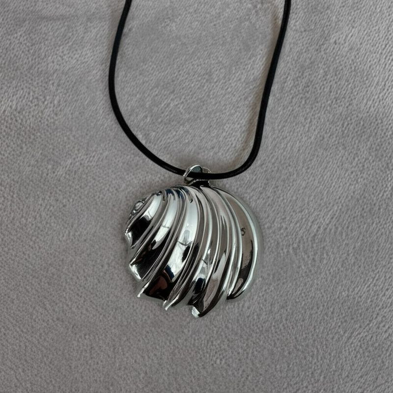 Колье ювелирный сплав ракушка 1J11156CJJ Колье ювелирный сплав ракушка 1J11156CJJ