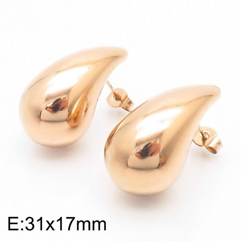 Серьги сталь M86567