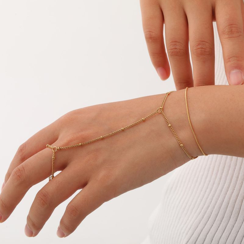 Браслет слейв лаконичная нить в стиле минимализм CJJ41104