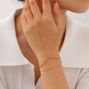 Браслет слейв лаконичная нить в стиле минимализм CJJ41104