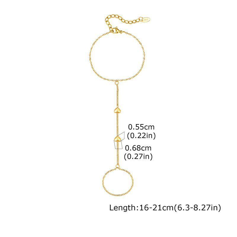 Браслет слейв лаконичная нить в стиле минимализм CJJ41104