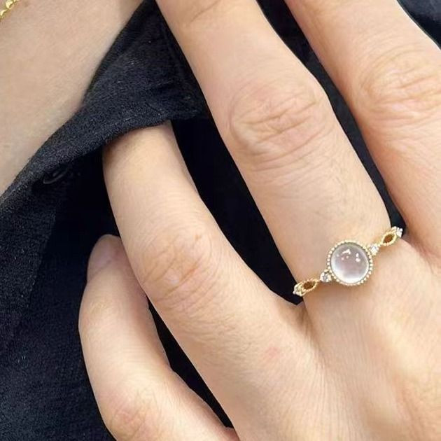 Кольцо медь напыление золотом открытое 1J11806CJJ Кольцо медь напыление золотом открытое 1J11806CJJ