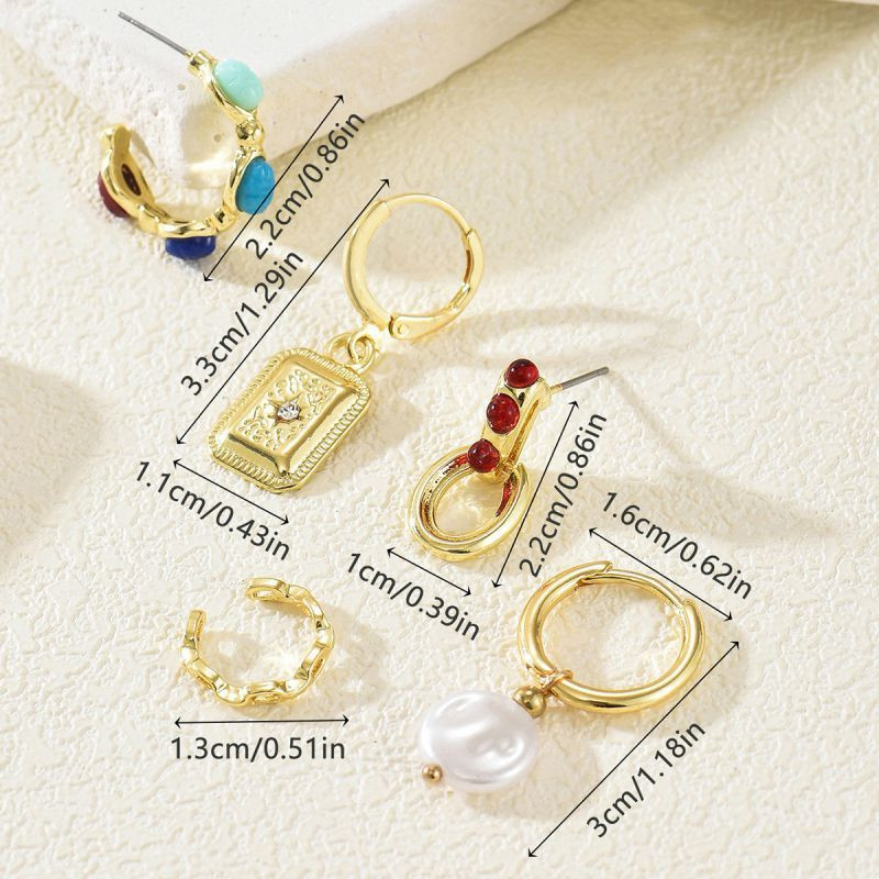 Ювелирный комплект серег CJT17546