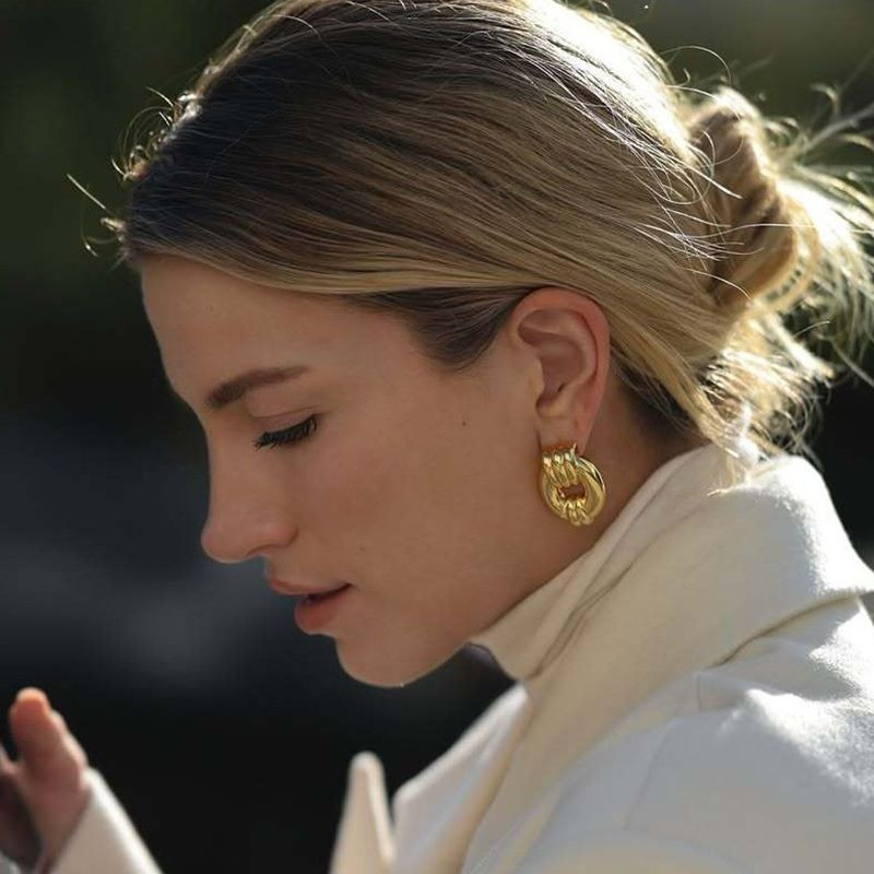 Серьги сталь CJL08922 Серьги сталь CJL08922