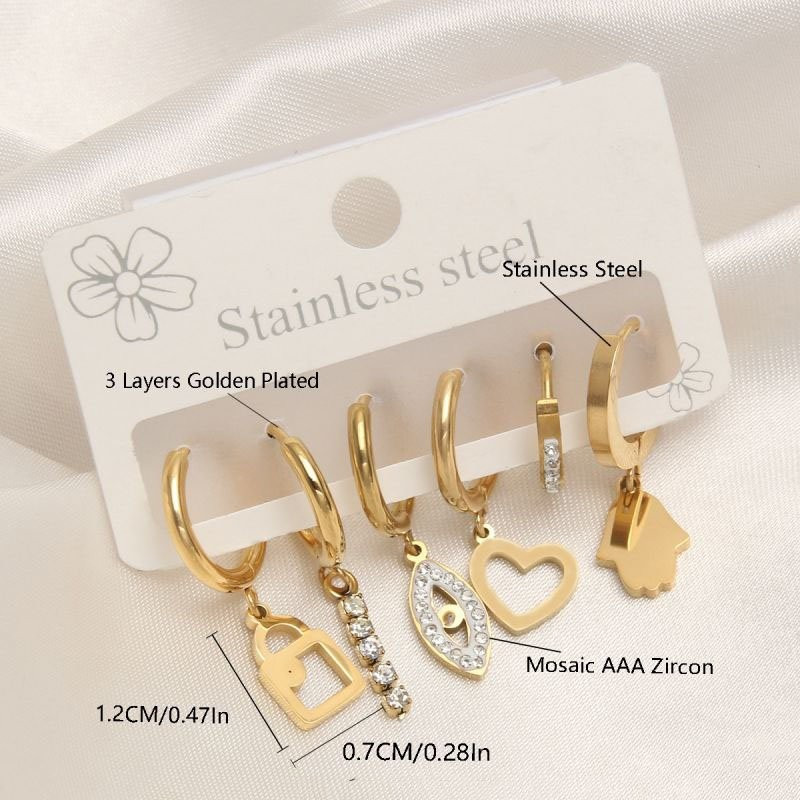 Ювелирный комплект серег N78763 Ювелирный комплект серег N78763