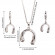 Ювелирный комплект серег CJH97238