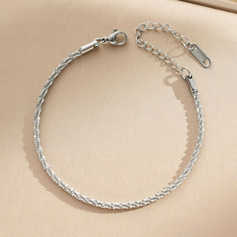 Браслет титановая сталь напыление платиной 1J12152CJJ