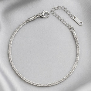 Браслет титановая сталь напыление платиной 1J12152CJJ Браслет титановая сталь напыление платиной 1J12152CJJ