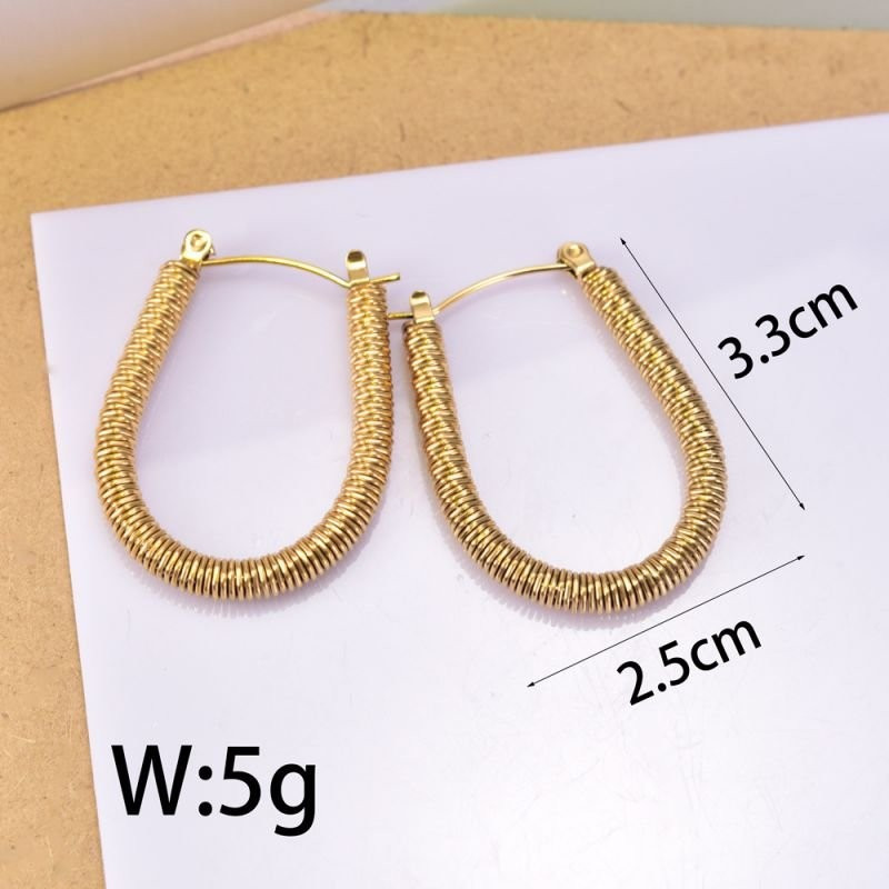 Серьги сталь CJD01898 Серьги сталь CJD01898