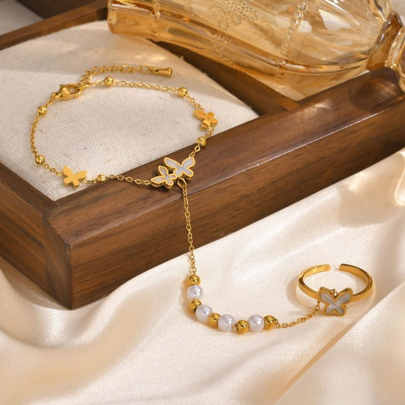 Браслет слейв темный клевер на удачу