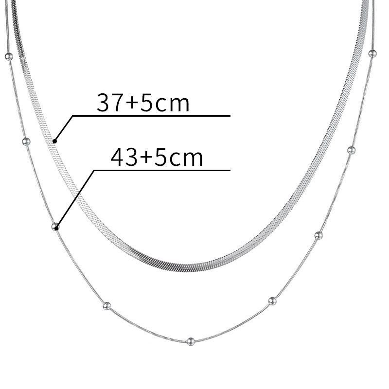Колье из стали CJC62890
