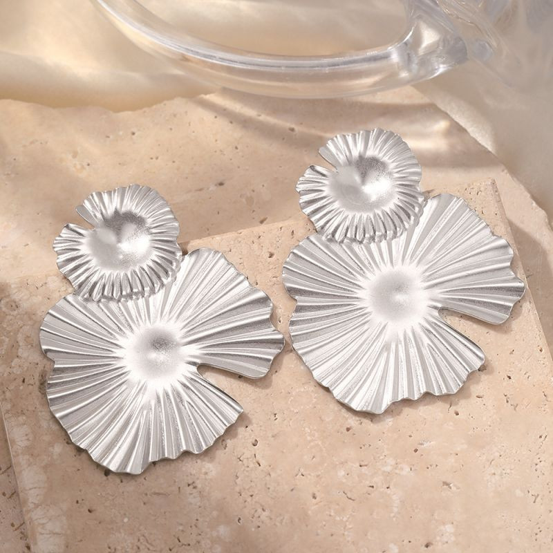 Серьги сталь CJM03852 Серьги сталь CJM03852