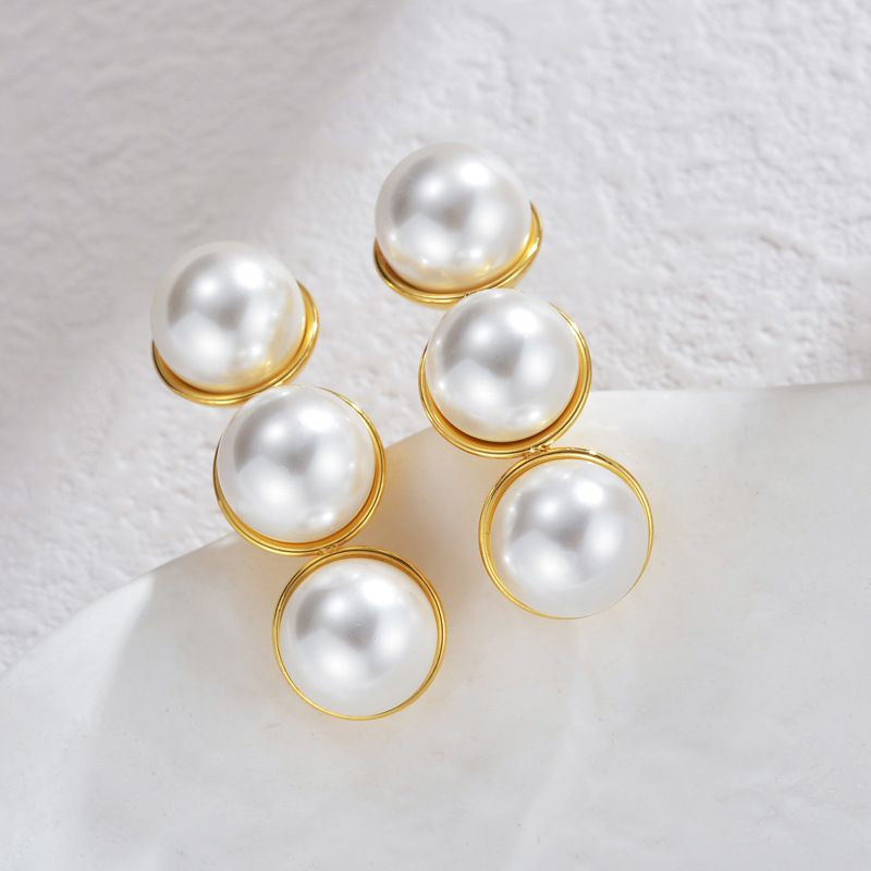 Серьги сталь CJL35111