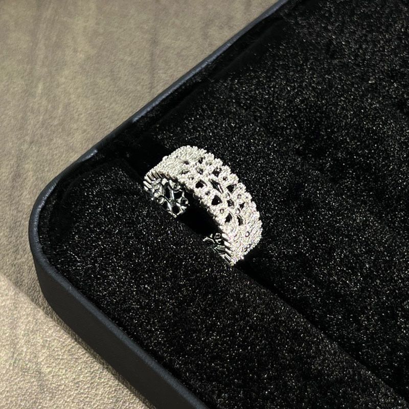 Серебряное кольцо с кружевом ASUZ46471