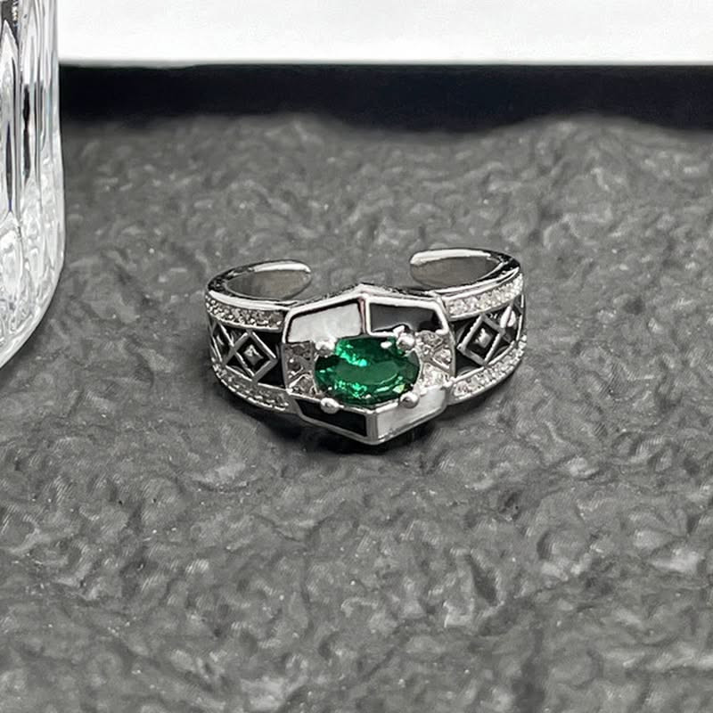 Кольцо с цирконом в классическом касте 1J11685CJJ