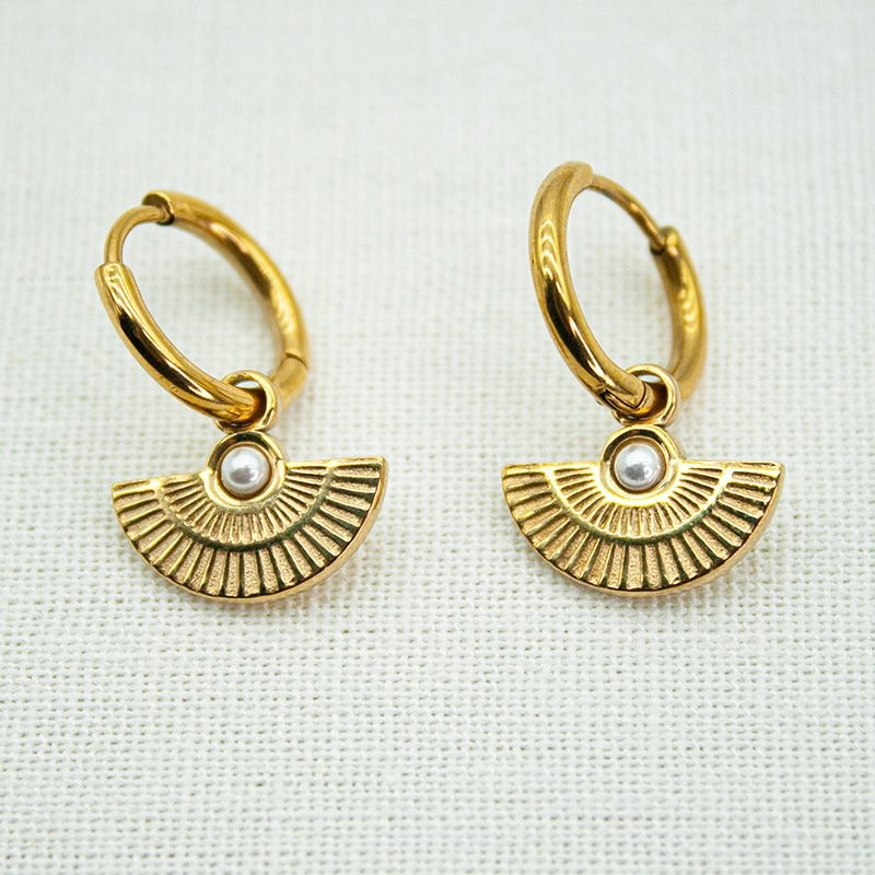 Серьги сталь CJD91515 Серьги сталь CJD91515