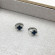 Серьги медь с напылением золотом J10455CJJ