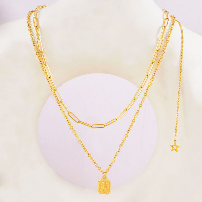 Колье из стали CJL34042 Колье из стали CJL34042