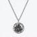 Серебряное колье из стали с медальоном CJZ48270