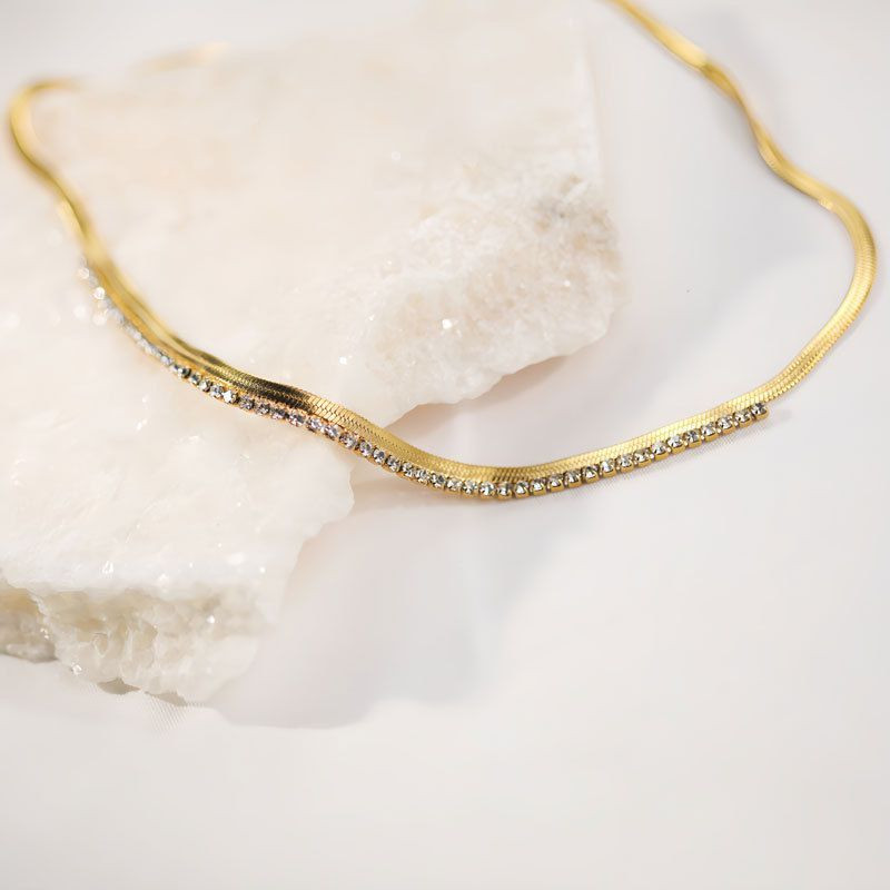 Колье из стали CJP55727