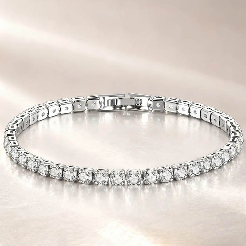 Серебряный браслет со звездой и сердцем CJZ40140