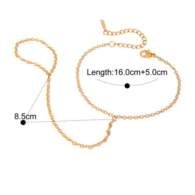 Браслет слейв утонченная классика с фианитом Браслет слейв утонченная классика с фианитом