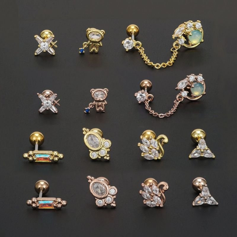 Пирсинг в уши CJE08969