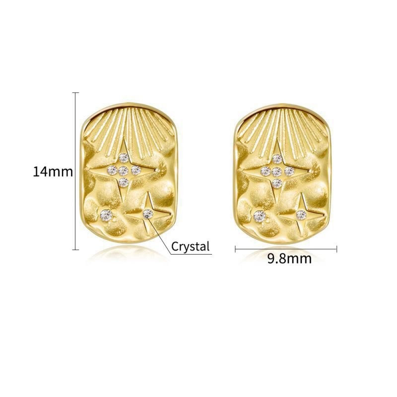 Серьги сталь CJD00380