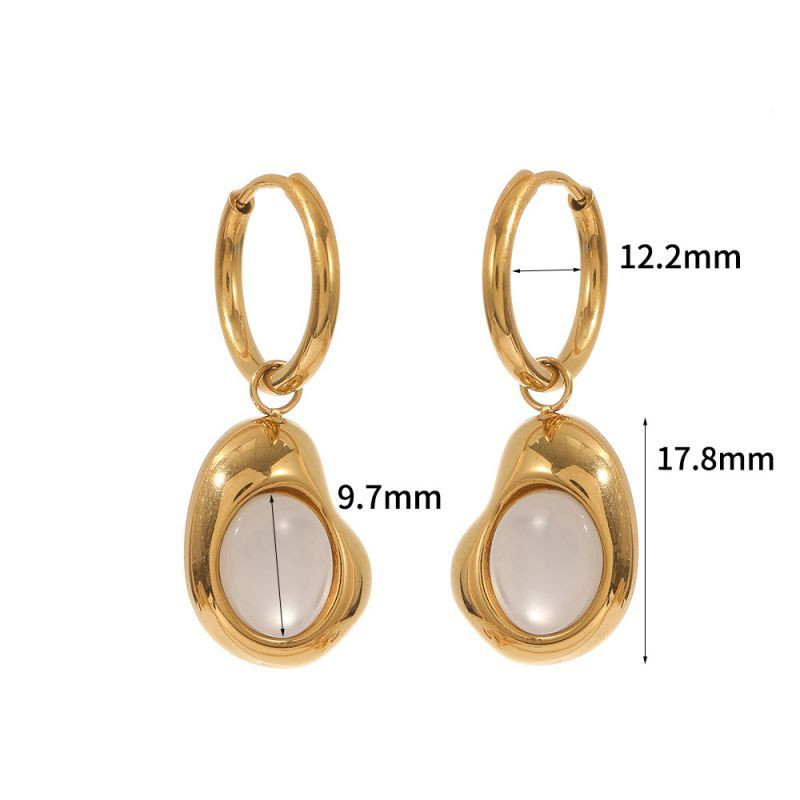 Серьги сталь CJL08926 Серьги сталь CJL08926