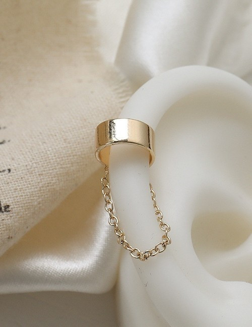 Широкий кафф с цепочкой L12193