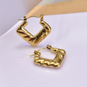 Серьги сталь CJD01946 Серьги сталь CJD01946